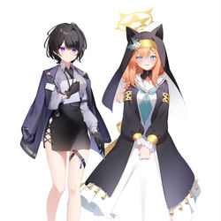 This is a pixiv picture whose title is 先生とマリーちゃん.
