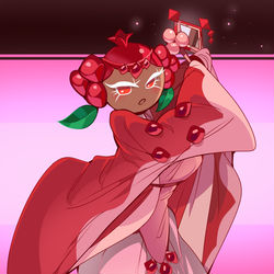 This is a pixiv picture whose title is Pomegranate Cookie (Cookie Run).