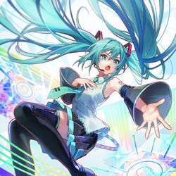 This is a pixiv picture whose title is 【仕事絵】アリスフィクション「この世界の笑顔のために」.