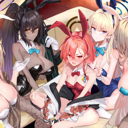 This is a pixiv picture whose title is バニー＆ブリーフィング.