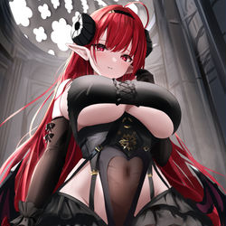 This is a pixiv picture whose title is ヒンデンブルク様.
