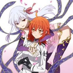 This is a pixiv picture whose title is カーマとぐだ子.