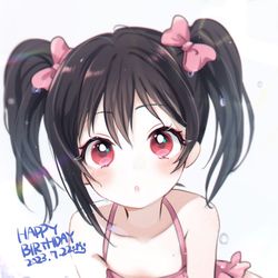 This is a pixiv picture whose title is はぴば！.