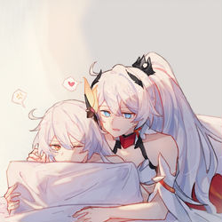 This is a pixiv picture whose title is 薪炎女王，双薪炎（琪）.
