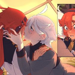 This is a pixiv picture whose title is Unexpected.