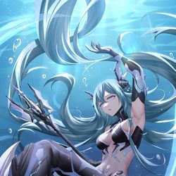 This is a pixiv picture whose title is Lamia.
