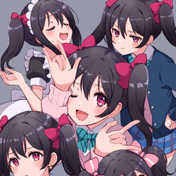 This is a pixiv picture whose title is 矢澤にこちゃん.