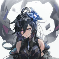 This is a pixiv picture whose title is ☆.
