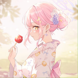 This is a pixiv picture whose title is 浴衣ミカ.