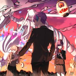 This is a pixiv picture whose title is 百鬼夜行.