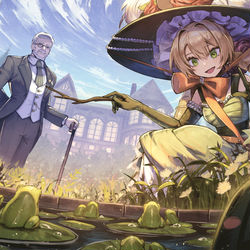 This is a pixiv picture whose title is 【お仕事】『リバース：1999』錬金術師サザビー.
