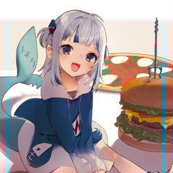 This is a pixiv picture whose title is 🦈.