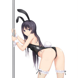 This is a pixiv picture whose title is BUNNY白峰さん.