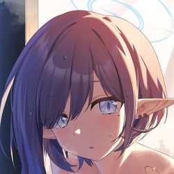 This is a pixiv picture whose title is アオイ.