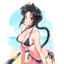 This is a pixiv picture whose title is 巻町操.