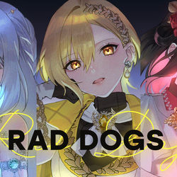 This is a pixiv picture whose title is RAD DOGS.