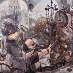 This is a pixiv picture whose title is 1999🕰X.