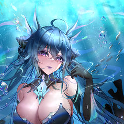 This is a pixiv picture whose title is 【战双】美人鱼小姐！.