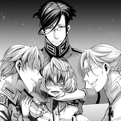 This is a pixiv picture whose title is レルター4Pターニャちゃん別媒体ver.