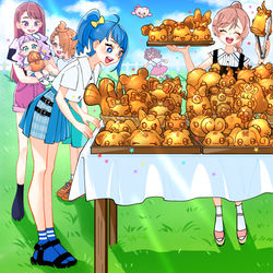 This is a pixiv picture whose title is 妖精パン🍞✨.