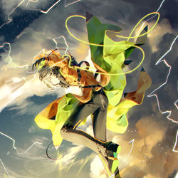 This is a pixiv picture whose title is ≪エスパー≫の始祖.