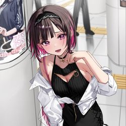 This is a pixiv picture whose title is 「ごめん、結構待たせちゃった？」.