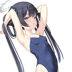 This is a pixiv picture whose title is キサキ（水着）.