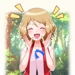 This is a pixiv picture whose title is 「サトシー！ がんばってー！！」.