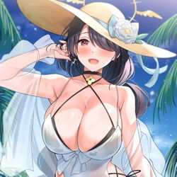 This is a pixiv picture whose title is 水着ヒナタ.