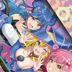 This is a pixiv picture whose title is OrgasmCardGirls.