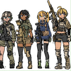 This is a pixiv picture whose title is new OC's (+8).
