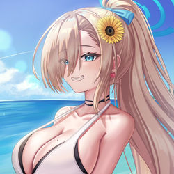 This is a pixiv picture whose title is アスナ🌻.
