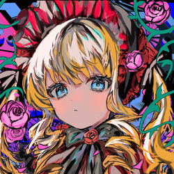 This is a pixiv picture whose title is 真紅.