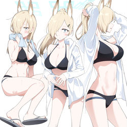 This is a pixiv picture whose title is 水着カンナ.