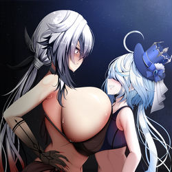 This is a pixiv picture whose title is アルレッキーノ VS フォカロルス.