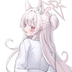 This is a pixiv picture whose title is 先生、これを解いてください···.