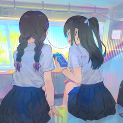 This is a pixiv picture whose title is 1983.