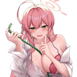 This is a pixiv picture whose title is ハナコ（水着）.