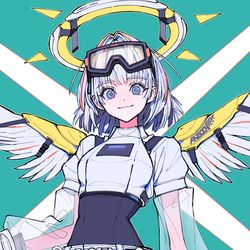 This is a pixiv picture whose title is 解体屋天使ちゃん.