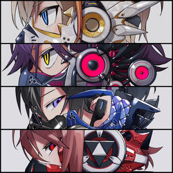 This is a pixiv picture whose title is MECH5.