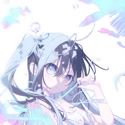 This is a pixiv picture whose title is ･ﾟ○。˚。<º))))>< .ﾟ･｡.