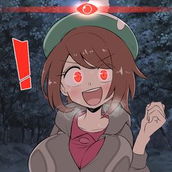 This is a pixiv picture whose title is オヤブンと化したユウリちゃん.