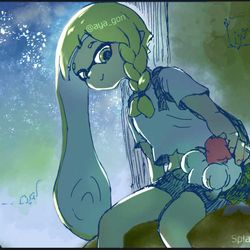 This is a pixiv picture whose title is スプラトゥーン3らくがき③.