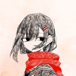 This is a pixiv picture whose title is 友達なんかに、なりたくなかった.
