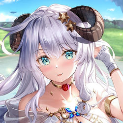 This is a pixiv picture whose title is 波紋精霊・リプル.