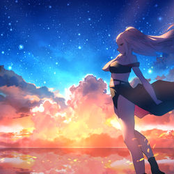 This is a pixiv picture whose title is 無題.