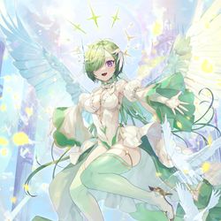 This is a pixiv picture whose title is 【Z/X】四大天聖“水”ガムビエル.