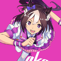 This is a pixiv picture whose title is スペシャルウィーク.