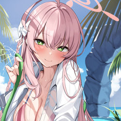 This is a pixiv picture whose title is 水着ハナコ.