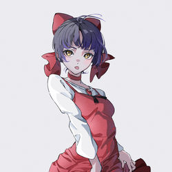 This is a pixiv picture whose title is ねこ娘.